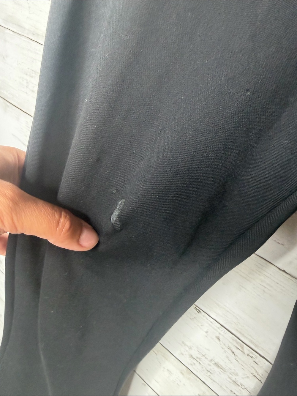 Zyia Active Black Flare Leggings Yoga Pants Size 4 - Picture 3 of 5